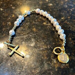 Freshwater Pearl Rosary Bracelet
